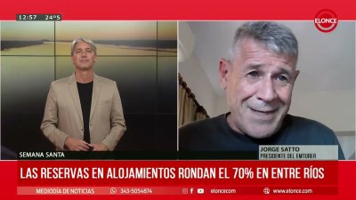 Las reservas en alojamientos rondan el 70% en Entre R&iacute;os